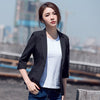 Plus Size 4XL Spring Small Suit Jacket Women Blazer Feminino Half Sleeve Blazer Women Tops Work Office Ladies Blazer Mujer C4392