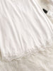 Plus Size 4XL Women's Lace Pajamas Sleeveless Hollow Out V Neck White Grey Cotton Sleepwear Summer Sexy Elegant Camisole Cute
