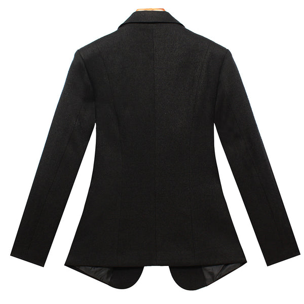 Plus Size 5XL Spring Jackets Fashion Blazer Feminino Office Small Suit Jacket Female Blaser Women Basic Coats Blazer Femme C3880
