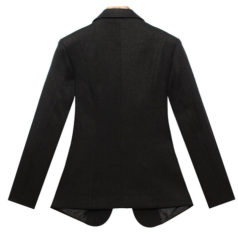 Plus Size 5XL Spring Jackets Fashion Blazer Feminino Office Small Suit Jacket Female Blaser Women Basic Coats Blazer Femme C3880