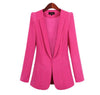 Plus Size L XL 2XL 3XL 4XL Blazer Women Suits Outerwear 2022 Autumn Women's Blazers White Fashion Ladies Suit Black Coat Female