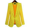 Plus Size L XL 2XL 3XL 4XL Blazer Women Suits Outerwear 2022 Autumn Women's Blazers White Fashion Ladies Suit Black Coat Female