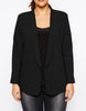 Plus Size Open Front Casual Blazer Women Long Sleeve Pocket Shawl Collar Spring Autumn Elegant Formal Office Blazer 5XL 6XL 7XL