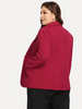 Plus Size Open Front Casual Blazer Women Long Sleeve Pocket Shawl Collar Spring Autumn Elegant Formal Office Blazer 5XL 6XL 7XL
