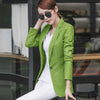 Plus Size S-4XL Women blazer and Jacket Linen Cotton ladies Suit Blaser outerwear Casual Slim Coat Female Work Wear  Blazer