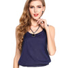 Plus Size Women Candy Color T Shirts Casual Chiffon Sleeveless Shirt Blusas Blusa Feminina Vest Tank Tops S-XXXL Multicolors