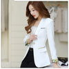 Plus Size Women Clothing Casual Blaser Long Sleeve Pocket Office Lady Blazer Work Wear Jacket Suit Blazer Feminino Outwear C3037