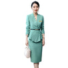 Plus Size Women's Wear Professional Women's Autumn and Winter Slim Female Suit Skirt Office High-quality Work Clothes Female