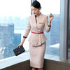 Plus Size Women's Wear Professional Women's Autumn and Winter Slim Female Suit Skirt Office High-quality Work Clothes Female