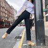 Plus Velvet Warm Jeans Women Winter Korean Loose Straight Thick Wide-leg Pants Female High Waist Beige Denim Pants XS-2XL