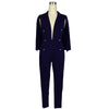 Plus size 3XL sexy v-neck club wear party jumpsuit 2022 Summer Fashion bodycon One Piece Sleeveless romper Women Elegant Overall