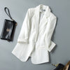 Plus size 5XL Ladies Blazers Women 2022 new Spring Women Single Button Suit Jacket Blazer Femme Office Tops Coats chaqueta mujer