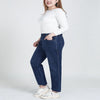 Plus size jeans high waist stretch 5XL 6XL 7XL 8XL 9XL plus size women's pants pocket high waist stretch small feet jeans