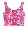 Pokemon Crop Top Women Camis Sailor Moon Pikachu Charmander Squirtle Bulbasaur Print Tank Tops Harajuku Sleeveless Tee Vest