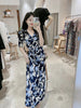 Print dress 2022 summer fairy dress one piece long beach skirt