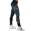 Printed BOSS GIRL Workout Push Up Leggings Women Pants Slim Cotton Fitness Legging Plus Size Legins Jeggings Black Gray