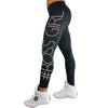 Printed BOSS GIRL Workout Push Up Leggings Women Pants Slim Cotton Fitness Legging Plus Size Legins Jeggings Black Gray