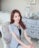 Professional Formal  Styles Business Women Blazers Jackets Short Sleeve Summer Blazer Tops Outwear Clothes