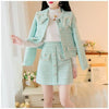 Professional Suit Skirt for Women 2023 Autumn and Winter Small Suit Western Style Youthful-Looking Two-Piece Skirts