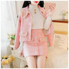 Professional Suit Skirt for Women 2023 Autumn and Winter Small Suit Western Style Youthful-Looking Two-Piece Skirts