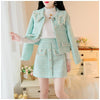 Professional Suit Skirt for Women 2023 Autumn and Winter Small Suit Western Style Youthful-Looking Two-Piece Skirts