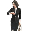 Professional Wear Temperament Women Skirt Suits Ol Formal Long Sleeve Slim Blazer And Skirt Office Ladies Work Suits