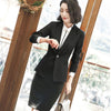 Professional Wear Temperament Women Skirt Suits Ol Formal Long Sleeve Slim Blazer And Skirt Office Ladies Work Suits
