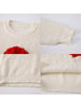 Pullover Heart Embroidery Women Retro Sweaters Harajuku Simple Style O-neck Knitwear Long Sleeve Winter Fall Basic Femme Sweater
