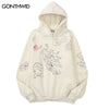 Punk Hoodie Men Streetwear
