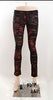 womens Gothic Stretchy Skinny Black Leggings ripped Steampunk S-XXL K099