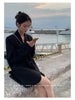 Purple Suit Jacket Women's 2023 Korean Version Oversize Design Casual Suit All Match Blazer Mujer Office Lady Coat