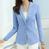 2022 New Spring Plus Size Women Blazer Long Sleeve Female Formal Jacket Slim Elegant Ladies Office Blazers Feminino HB644
