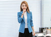 New Spring Women Blazer Single Button Female Formal Office Blazers Long Sleeve Casual Coat Blazer Feminino HB647