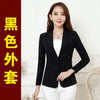 Plus Size S-5XL Women Elegant Blazers Jackets Spring Autumn Long Sleeve Single Button Blaser Female Blazer Feminino YC218