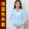 Plus Size S-5XL Women Elegant Blazers Jackets Spring Autumn Long Sleeve Single Button Blaser Female Blazer Feminino YC218