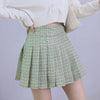QRWR   Kawaii Summer Women Skirts High Waist Cute Sweet Girl's Pleated Skirt Korean Style Mini Skirts for Women