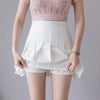 QRWR   Kawaii Summer Women Skirts High Waist Cute Sweet Girl's Pleated Skirt Korean Style Mini Skirts for Women