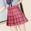 QRWR   Kawaii Summer Women Skirts High Waist Cute Sweet Girl's Pleated Skirt Korean Style Mini Skirts for Women