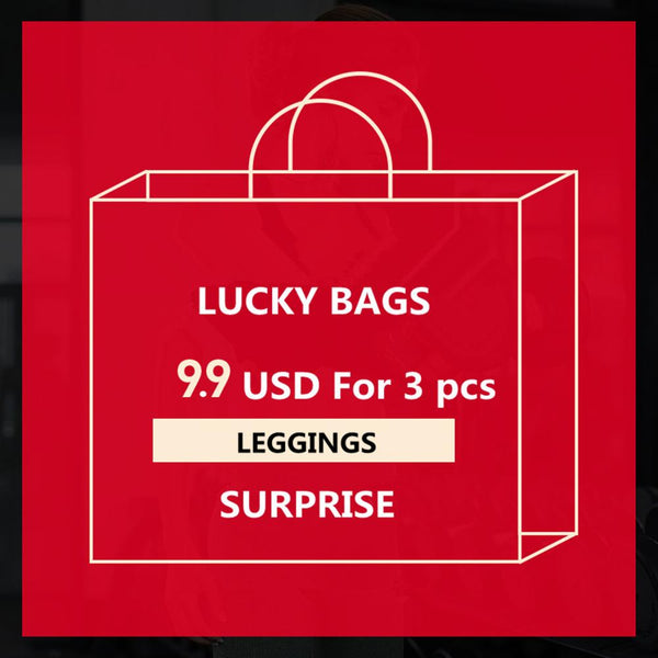 { leggings} BIG SURPRISE Women workout leggings 3 pcs fitness elastic leggings Lucky Bags Year-end Benefits S-XXXXL