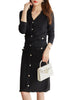 Qiu dong temperament socialite knitting two-piece autumn wind brim minus age paragraph small sweet wind leisure suit skirt