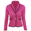 5 Colors Women's casual suit jacket Autumn Ladies slim short blazer coat S - 6XL Plus size outerwear for female