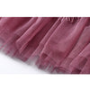 RG Elegant Embroidery Lace Skirt Suits Ruffle Hem Top Plus Size XL Office Work Wear Skirt Suit Set for Women Spring Summer