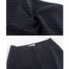RG Korea Style Blouse Pants 2 Piece Set Business Work Office Wear White Shirt Top Stripe Black Pant Suits Autumn 2023