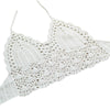 Sexy Handmade Bikini Cotton Camis Tops Boho Style Women Crochet Knitted Bralette Camisole Beach Halter Tops