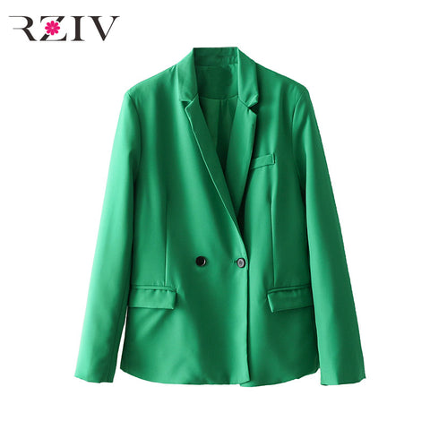 spring women blazers and jackets suit casual solid color candy suit womens blazers and long sleeve blazer feminino