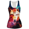 New Womens Tank Top Vest Pizza Cat/Shark/Poker/Lion 3D Printed Fashion Sleeveless T-shirt Camisole 21 Styles Dropship