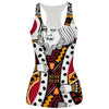 New Womens Tank Top Vest Pizza Cat/Shark/Poker/Lion 3D Printed Fashion Sleeveless T-shirt Camisole 21 Styles Dropship