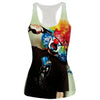 New Womens Tank Top Vest Pizza Cat/Shark/Poker/Lion 3D Printed Fashion Sleeveless T-shirt Camisole 21 Styles Dropship