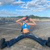 Rapcopter Low Waisted Jeans Pockets Grunge Retro Trousers Zipper Flare Mom Jeans Women Korean Casual Cargo Pants 90s