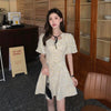 Real S Cost-Effective Lace Floral Dress Women's French Heart